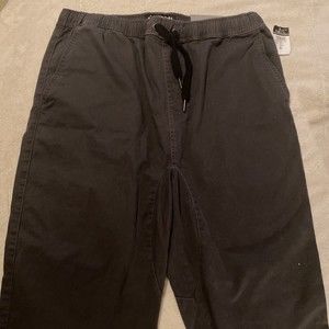 Carbon Freedom Flex Jogger Shorts Mens Size. XL Gray Elastic Tie Front